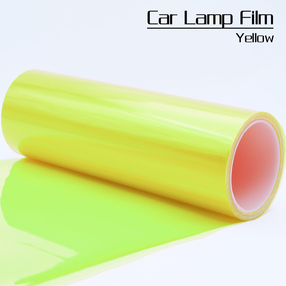 30*200cm Car Styling Headlights Taillights Translucent Vinyl Film Wateproof Protective Changing Color Auto Lights Film Sticker