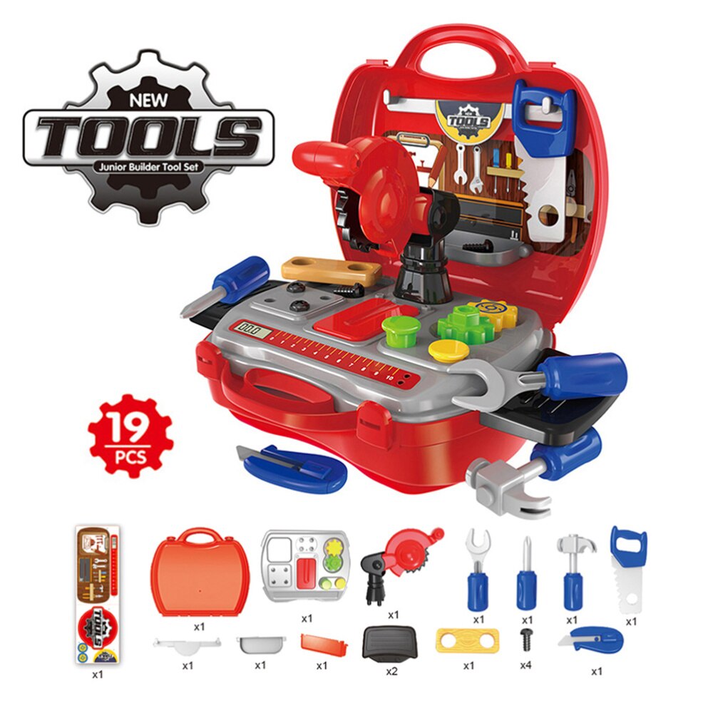 Kids Tool Set Tool Kit In Koffer Tool Kit Bouw Speelbal Voor Play Tool Kast Koffer Voor Kinderen