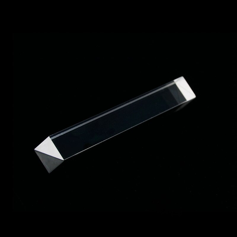 Prism Glass Triangular Refractor provides processing Images measurement prism with fixture right-angle total reflection