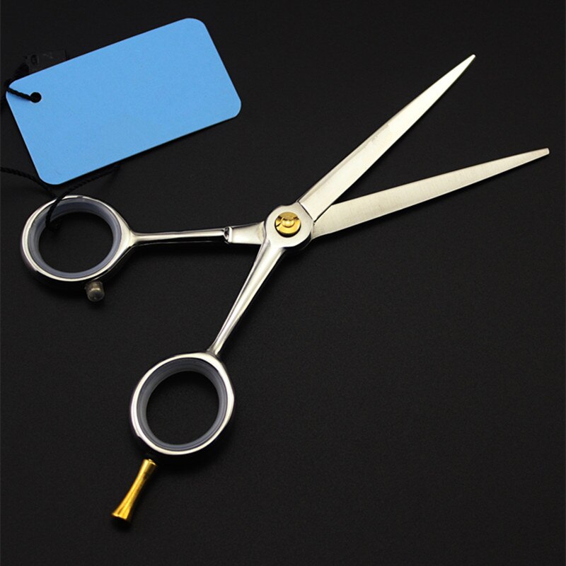 Japan 440c steel 5 inch hair scissors cutting makas scissor hair shears berber hairdressing scissors