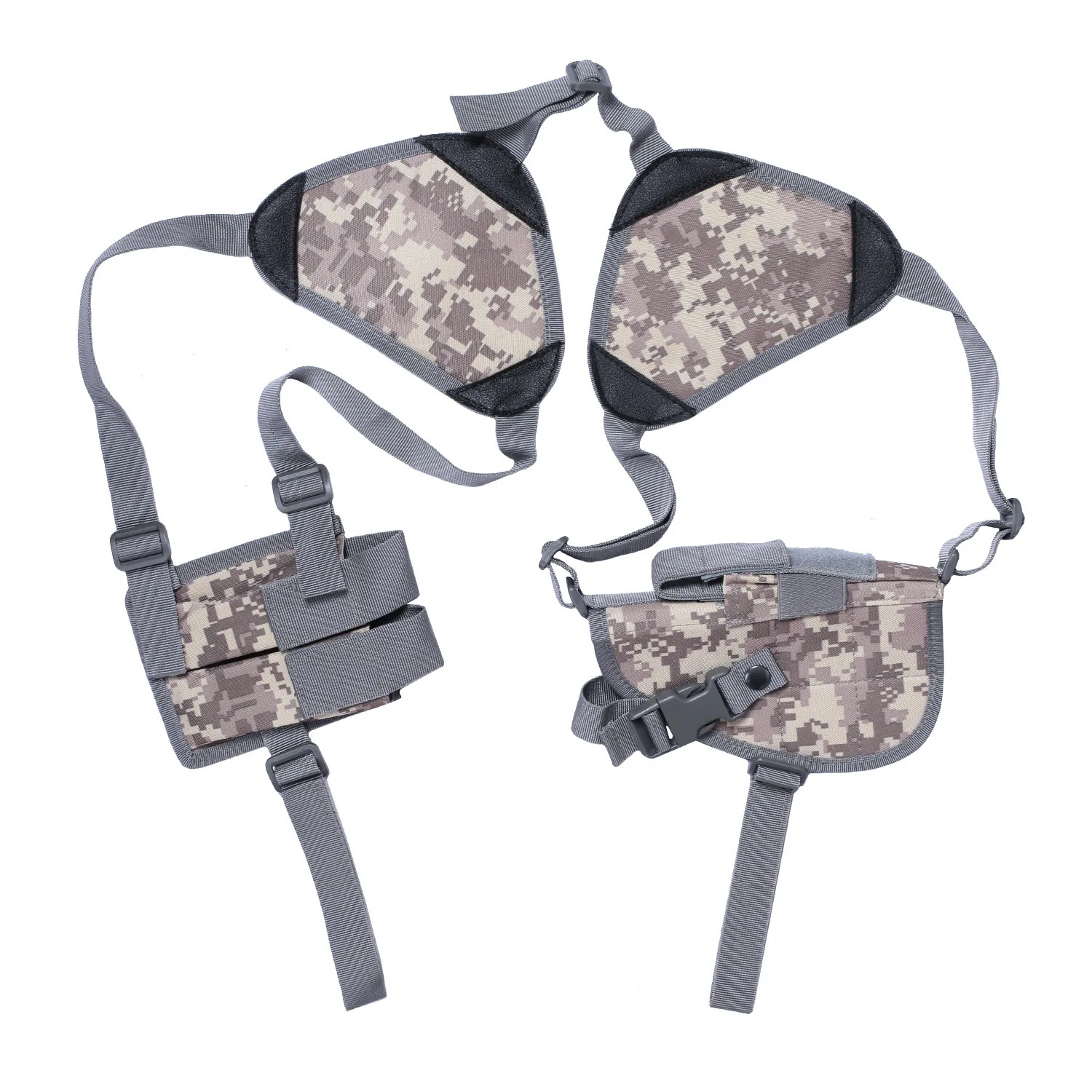 Verstellbares taktisches Unterarm-Pistolenholster, tragbare Waffentasche, Magazintasche, Outdoor-taktischer Pistolenkoffer für Männer und Frauen