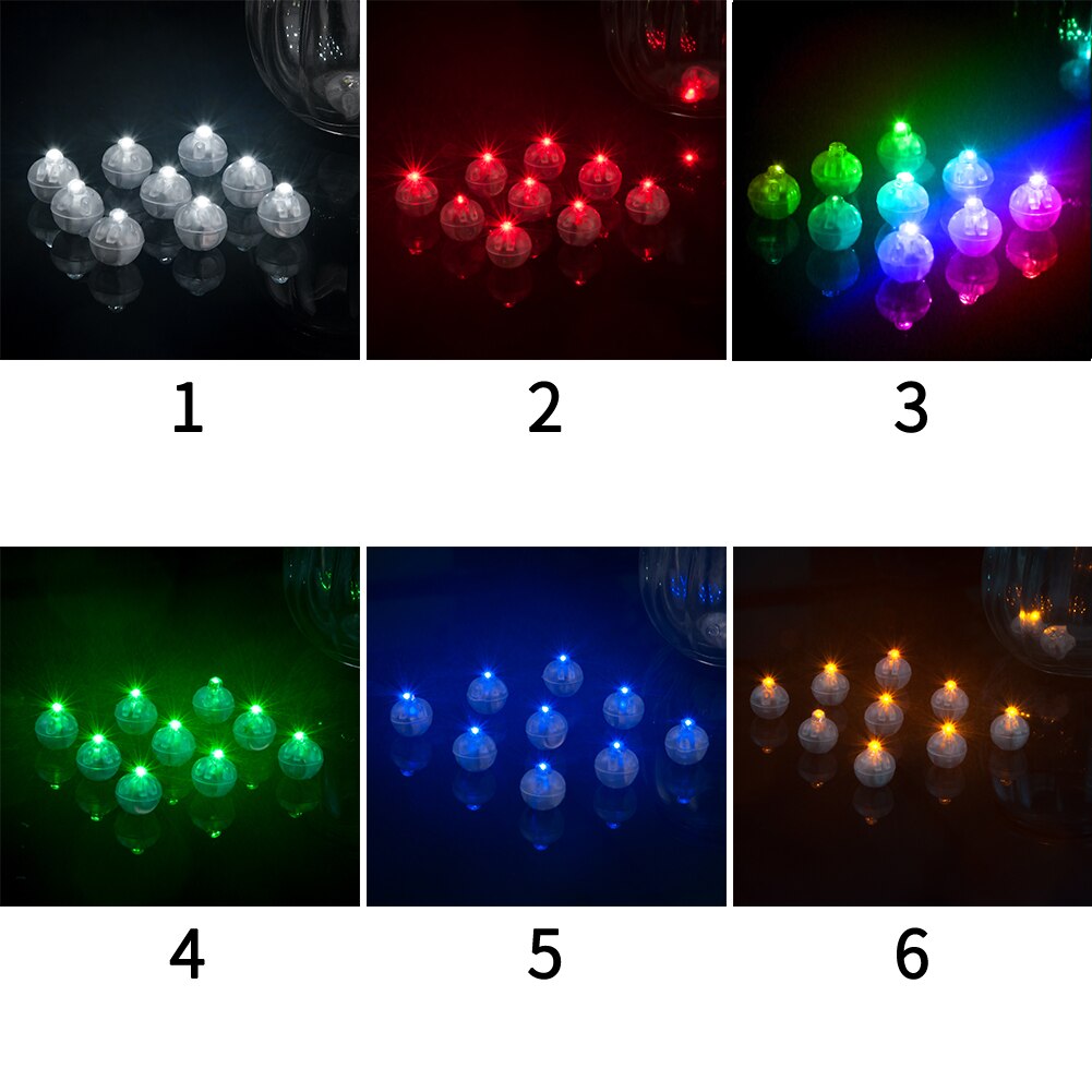 Kerst Halloween Decor Licht Ronde Bal Led Ballon Verlichting Mini Flash Lampen Lantaarn Bruiloft Decoratie