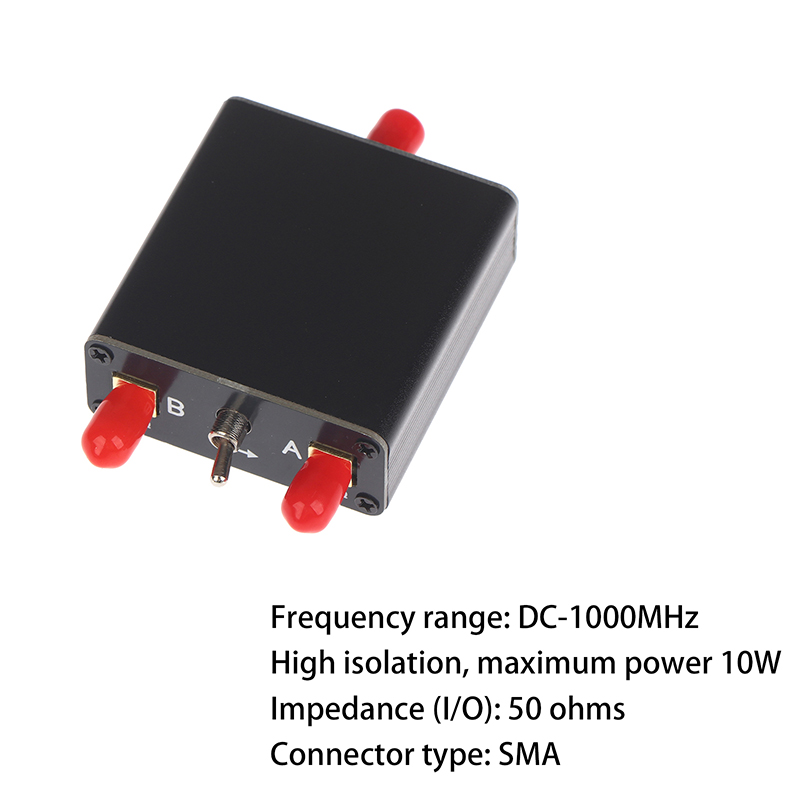 Novo Chaveador Manual de Antena RF de Alta Frequência 10W Portátil para Transceptores SMA