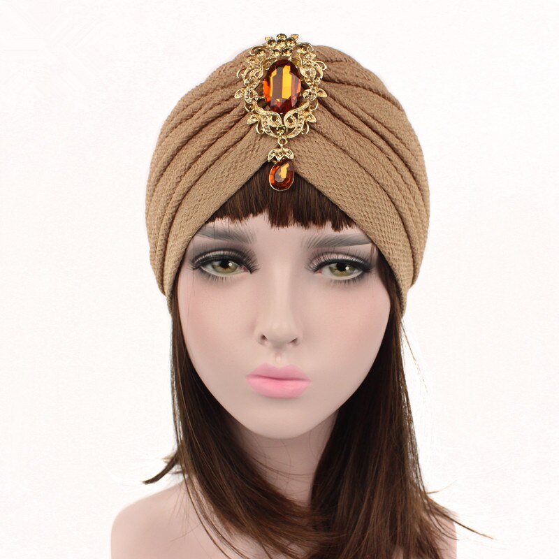Deresina Bamboe Chemo Hoofddeksels, Boho Chic Tulband voor Vrouwen Haaruitval, houtskool, One size