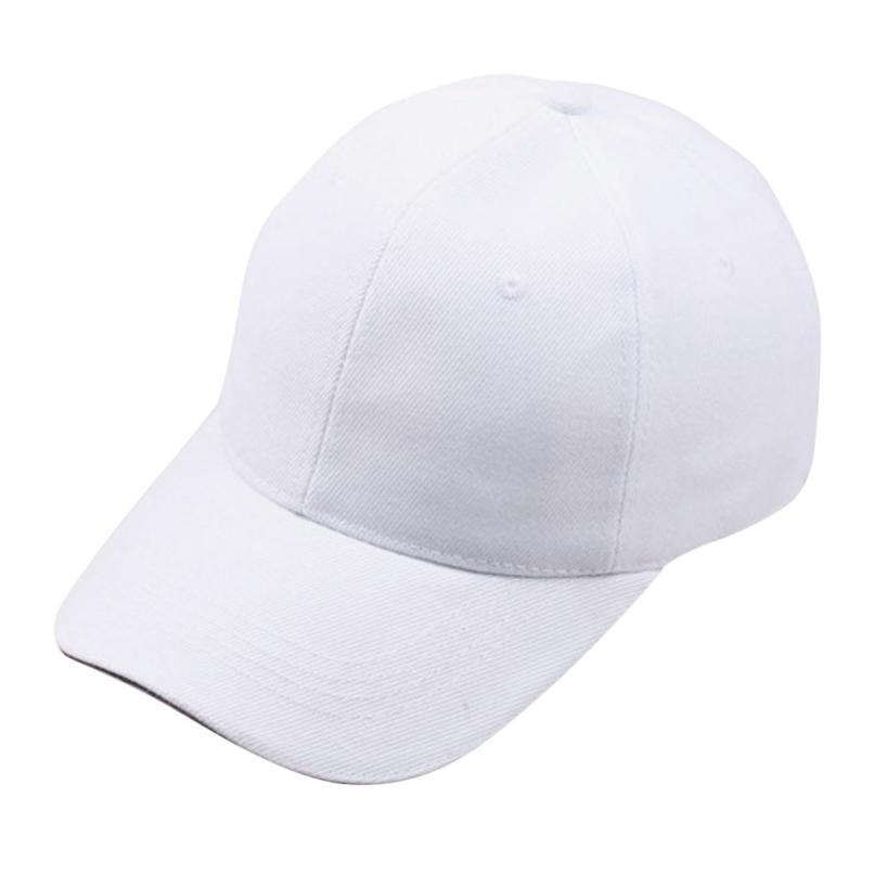 Kancoold bone cap afslappet hat kvinder populær unisex baseball cap snapback hat hip hop justerbar pjano 0: Hvid