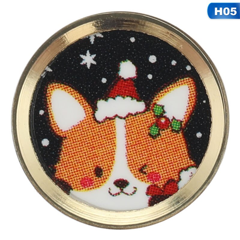 For IPhone 5 6 6S 7 8 Plus For Ipad Air Mini Fingerprint Identification Keypad Cartoon Cute Touch Home Button Sticker: H05