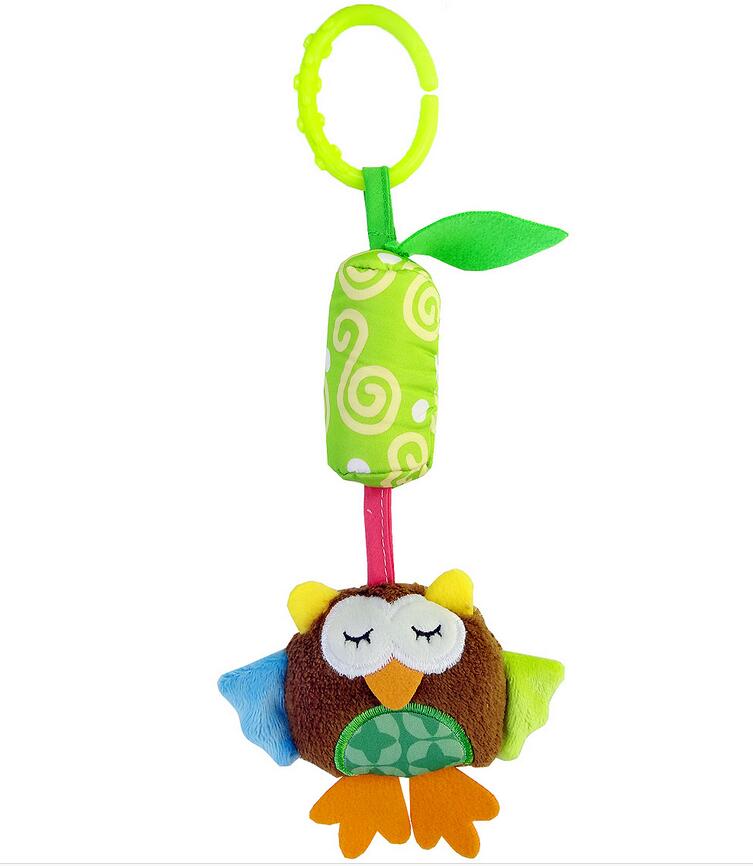 JJOVCE Schöne tier Baby Rasseln Kinderwagen Hängen Spielzeug Plüsch Handys Campanula klassische spielzeug für kinder 40% off: A