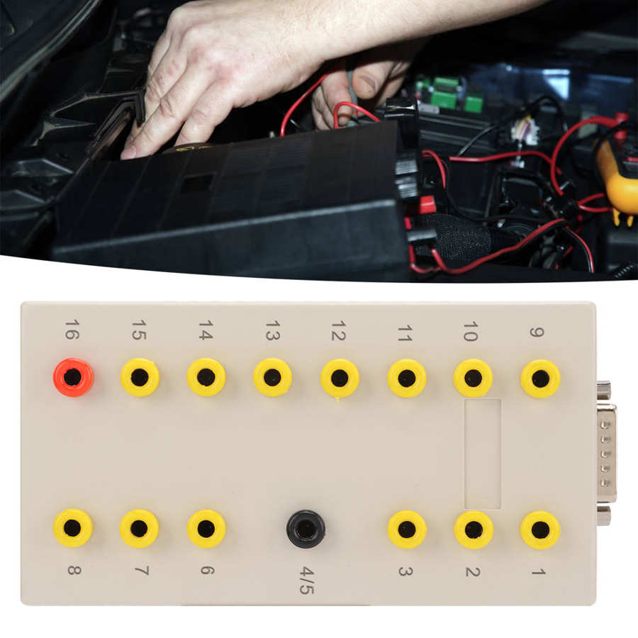 Boîte de dérivation OBD2, commutateur rapide, boîte de sortie à broches pour voiture