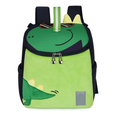 Cartoon kindertassen voor peuters en kleuters, rugzak met dinosaurusprint, kleur duroy, schattige bij, anti-verloren schooltas voor baby's: Dinosaurus 2