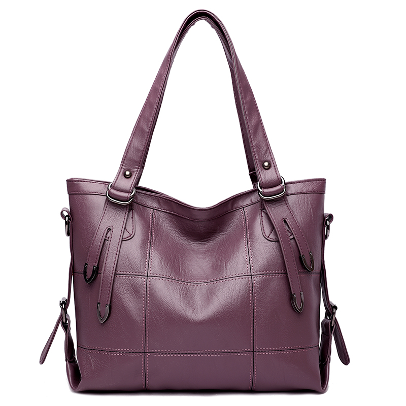 Bolso de hombro para mujer, bolso para mamá, piel sintética suave, cierre con cremallera, uso diario o trabajo estilo casual