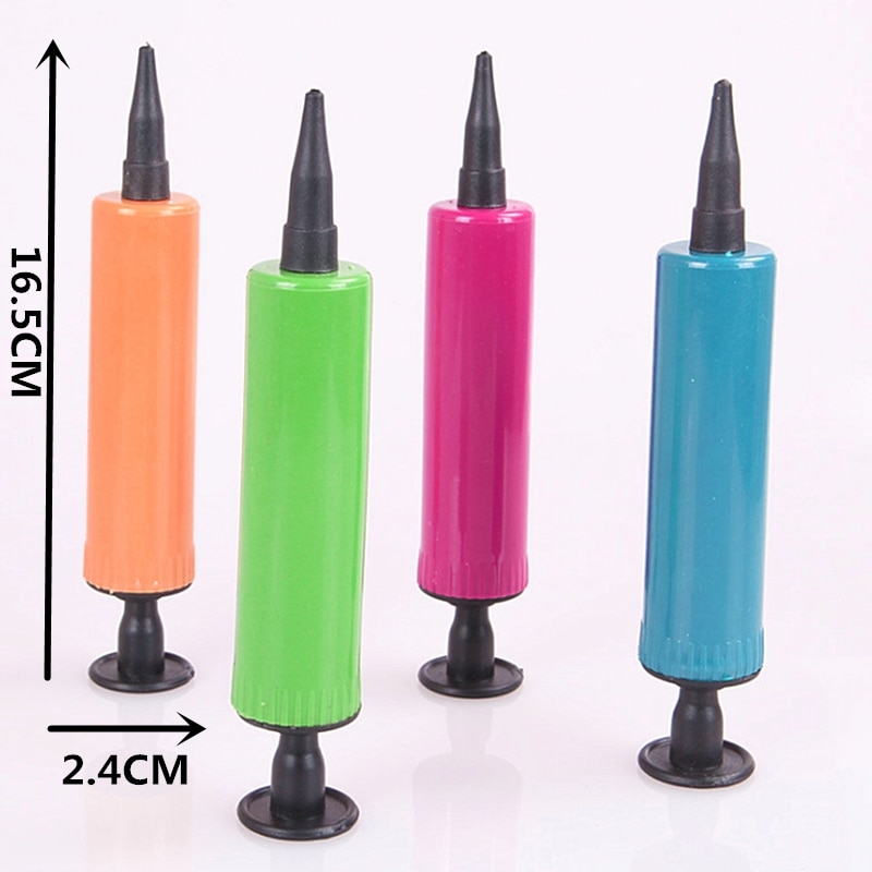 1 pc Mini PVC Ballon Pomp voor Latex Globos Opblaasbare Speelgoed en Folie Ballonnen Lucht Ballen Pomp Handpomp Verjaardag feestartikelen