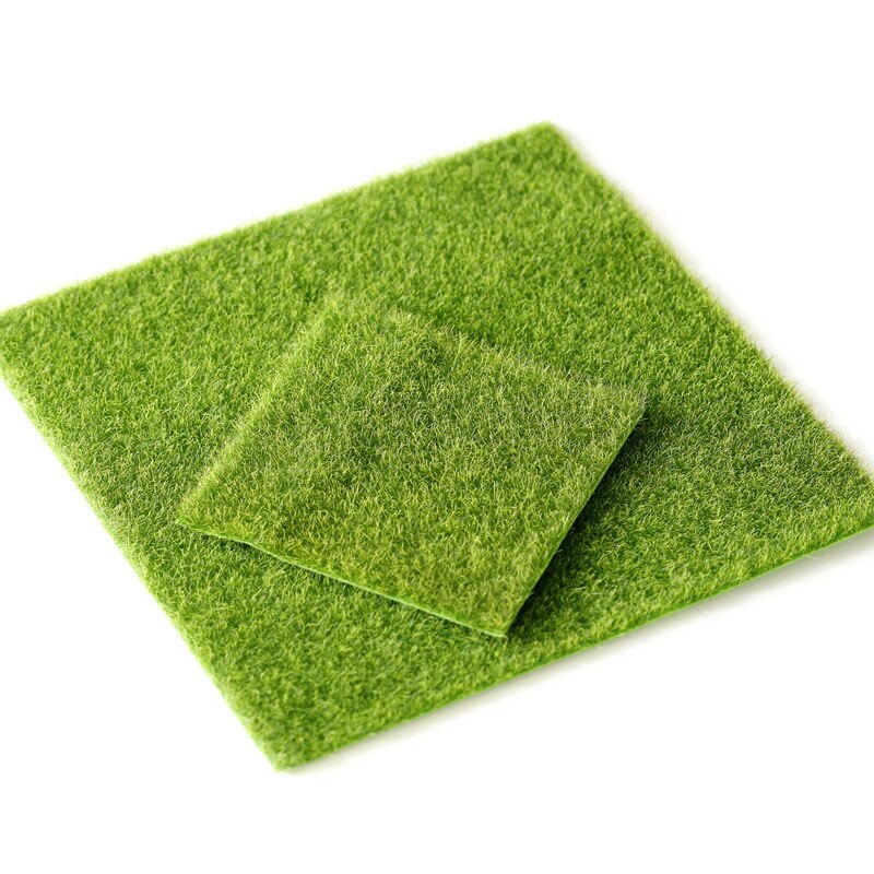 Mayitr-alfombra de paja artificial para césped verde, césped artificial, musgo para jardín familiar, decoración de hogar y boda, barato