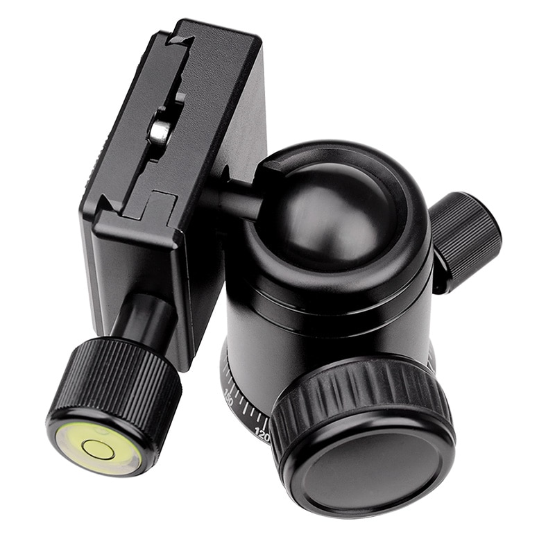 XILETU FM5S-MINI Lightweight Alluminum Tripod Tabletop Mini Travel Stand Tripod with 360 Degree Ball Head For Digital Camera