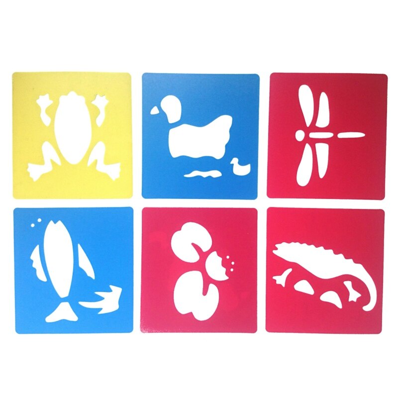 thumbnail image 2 of MWOOT 9 Pcs Animal Painting Stencils - Reusable DIY Art Templates For Canvas & Walls 2 of 14