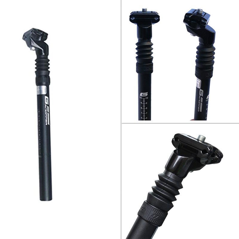 GANOPPER Suspension Bicycle Seatpost Damping MTB Road Bike Seat Post Shock Absorber Saddle Tube