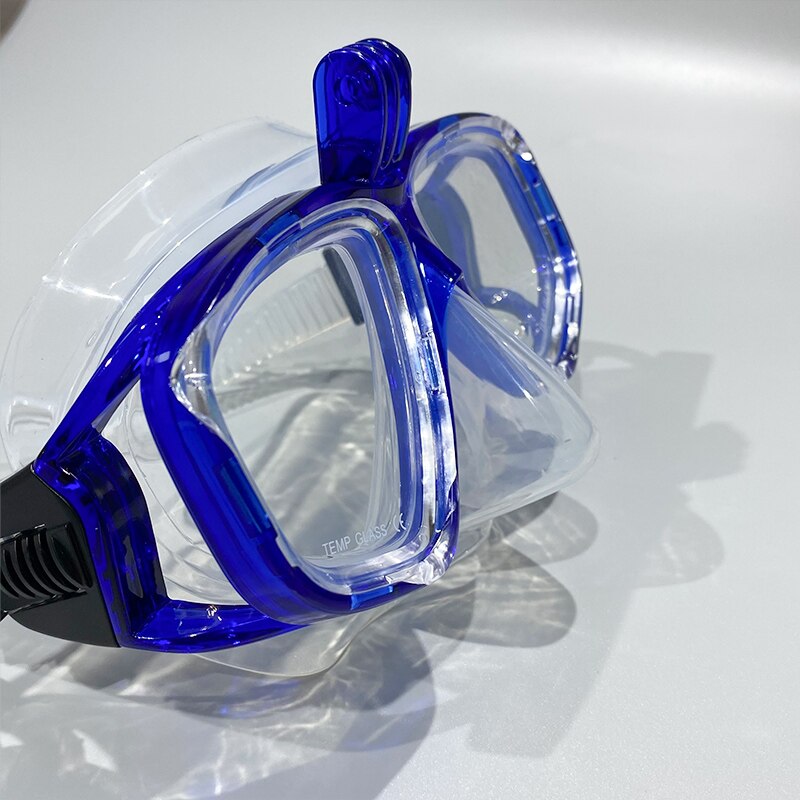Professionelle Unterwasser-Tauchmaske, Tauchbrille eignen sich für GoPro kleine Sportkamera, alle-trocken-Tauchbrillen