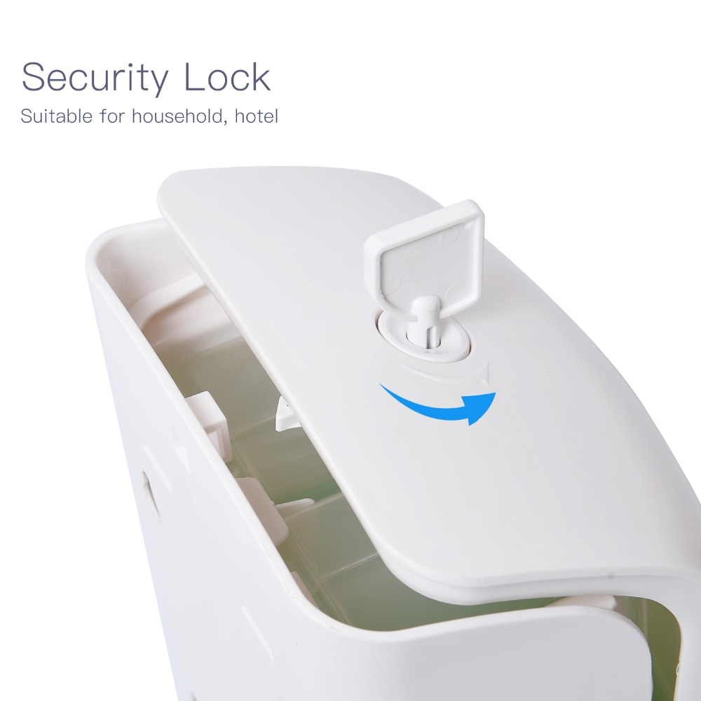 Wall Mounted Double Manual Liquid Soap Dispenser Hand pressing Shower Body Lotion Shampoo manual soap dispenser 550ml*2