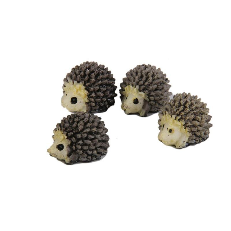 WINOMO 10 sztuk miniaturowy jeż pejzaż z ogrodem ozdoby robić dekoracji