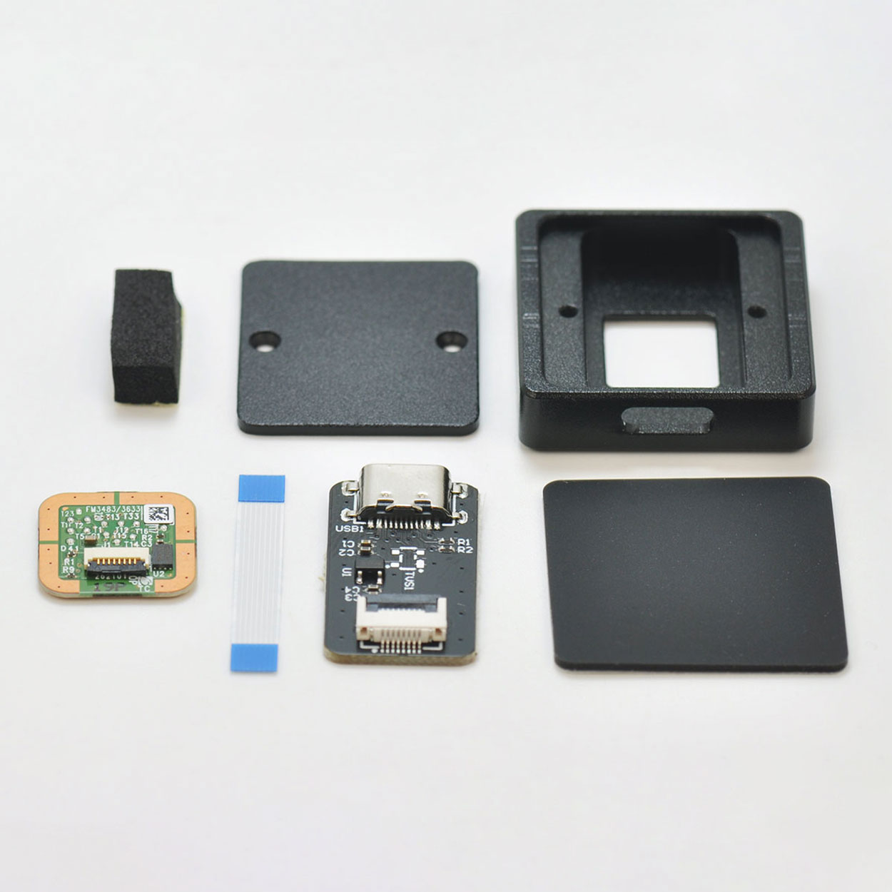 USB-C connector Synaptics FS7604 Touch Fingerprint Sensor with PurePrint FM3483/3633 Fingerprint Reader