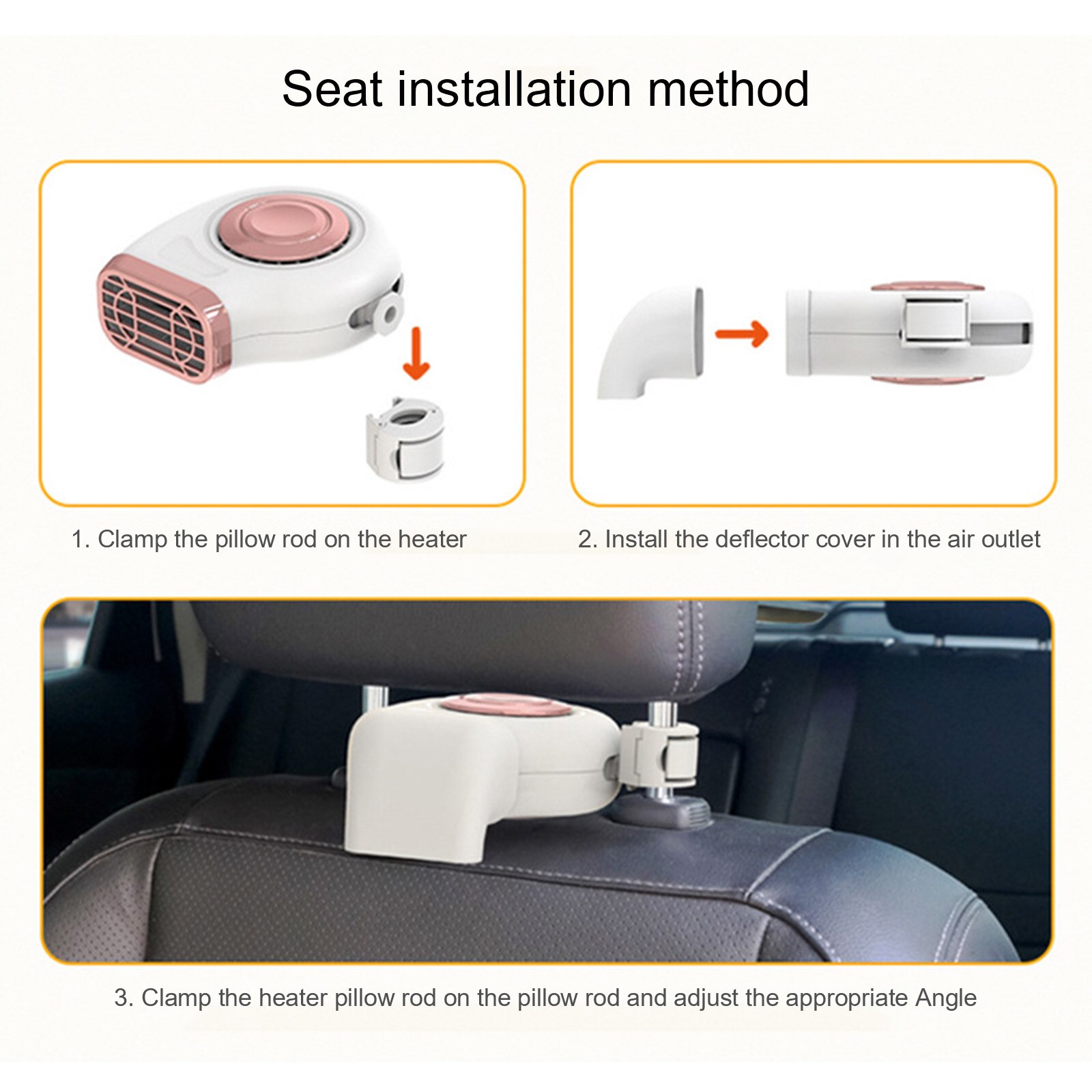 Warm Fan Windscreen Window Demister Defroster Car Heater Demister Heater Winter Fast Speed Portable Energy Saving Defroster