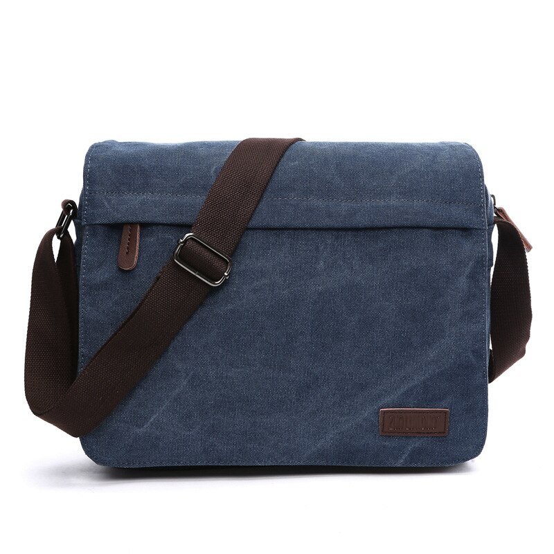 Un hombro su bolso de lona de la nueva de los hombres portátil al aire libre Laptop Bag Leisure Sac Ordinateur Portable Femme Porte documentos: 7 L