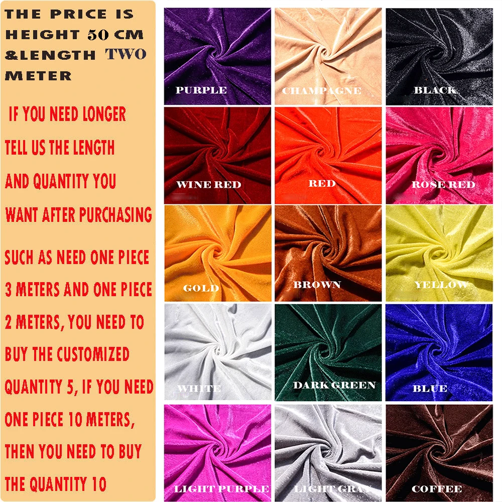 2 Meter Velvet Curtain Swag Tassel Table Cover Wedding Backdrop Table Skirts Stage Background Drapery Party Banquet Walls Decor: MULTI