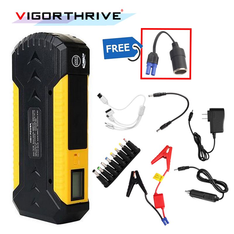 car jump starter power bank 12v emergency car battery booster Multi-function car starter start