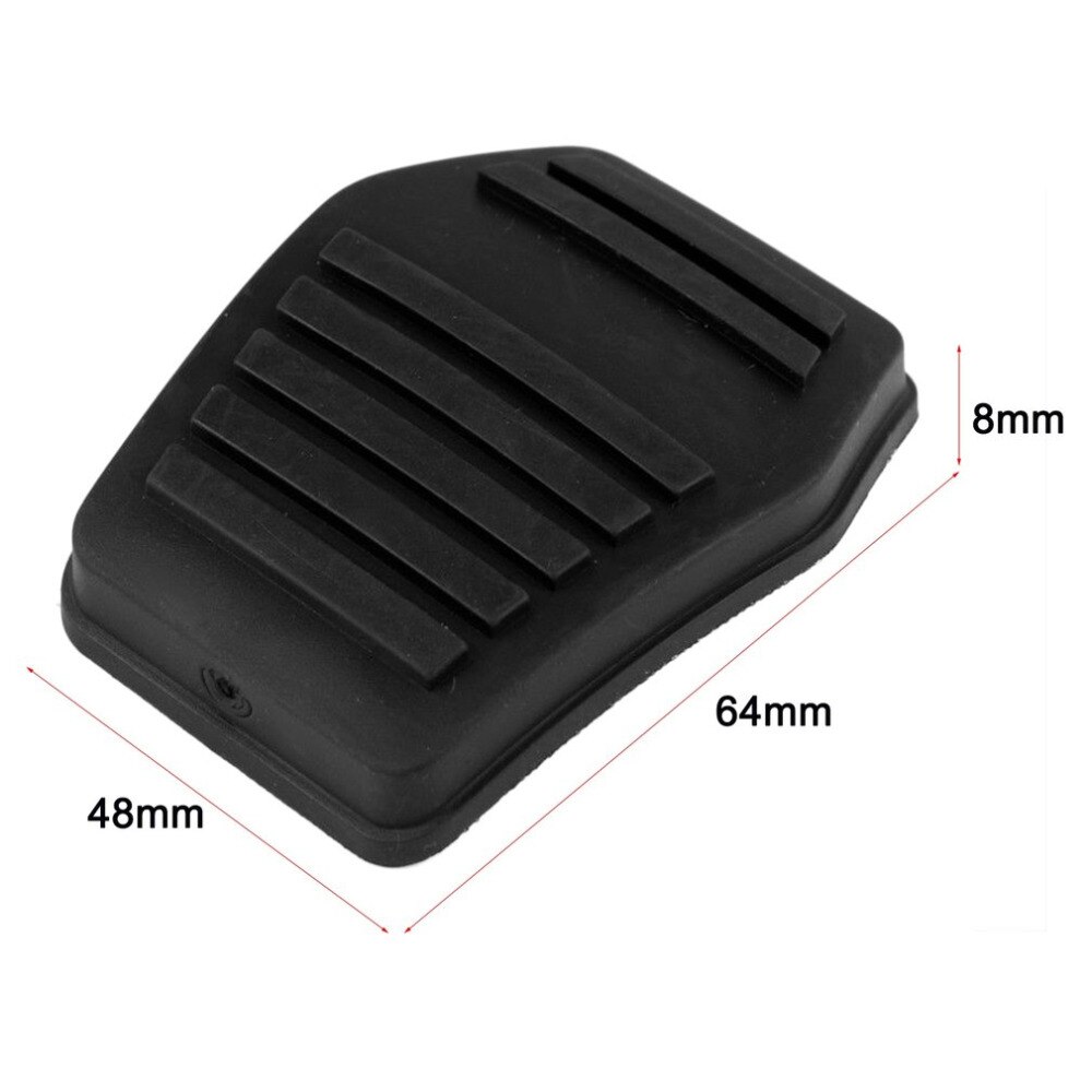 1 Pair Brake Clutch Pedal Pad Rubber Pad Cover Direct Replacement for Ford Transit MK6 MK7 2000 Car Accessories