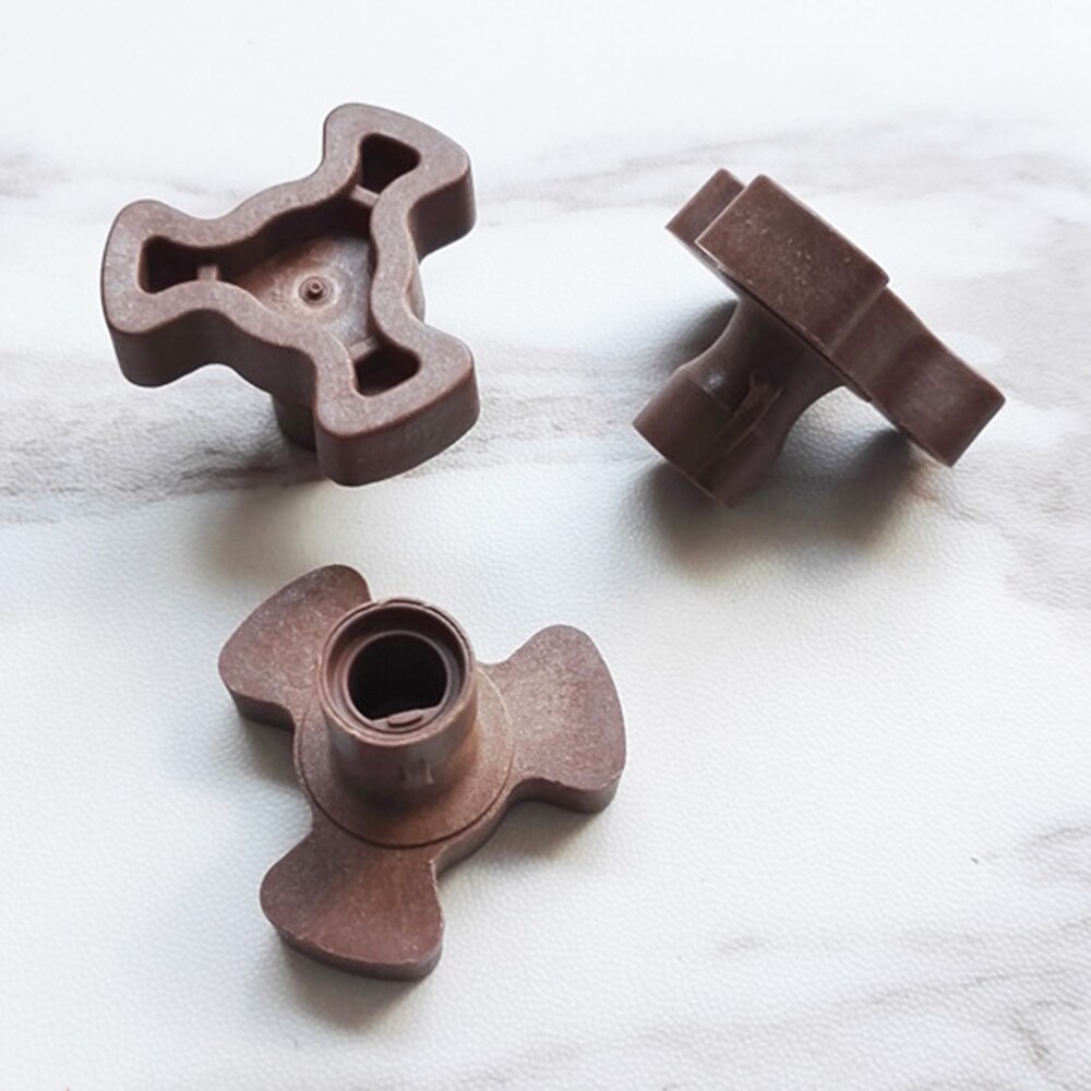 Piezas de reparación de horno microondas, bandeja giratoria, eje central del Motor, soporte de eje de núcleo de flor Y accesorios para Galanz LG, 5 uds.