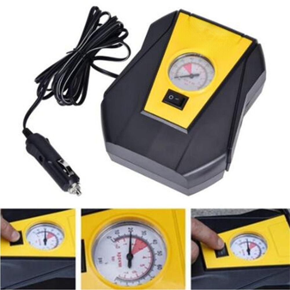 Electric Car Tire Air Pump 12V Car Air Compressor Pump Air Pump: Default Title