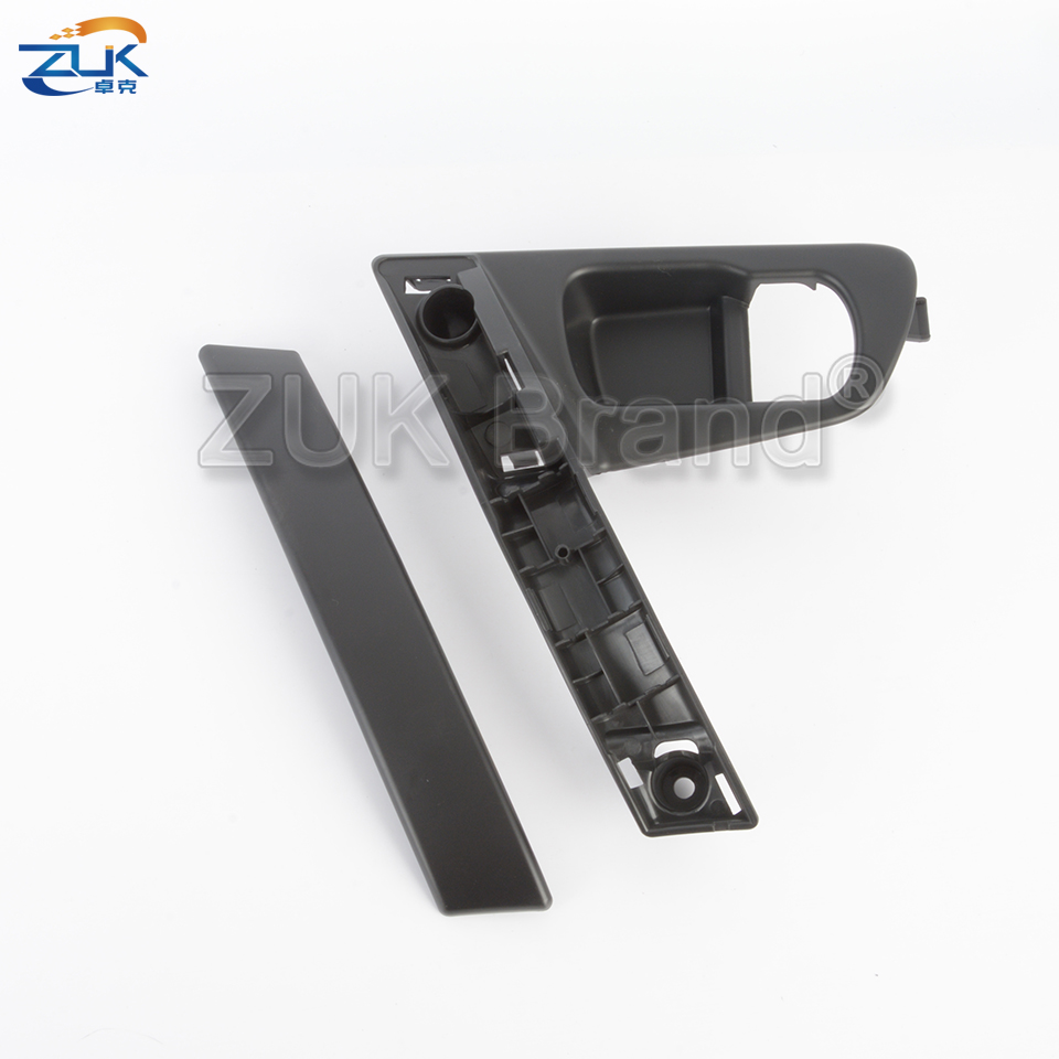 Auto Voor Binnendeur Handvat Basis Zwart Zilver ABS Trim Cover Voor Nissan Qashqai J10 2007