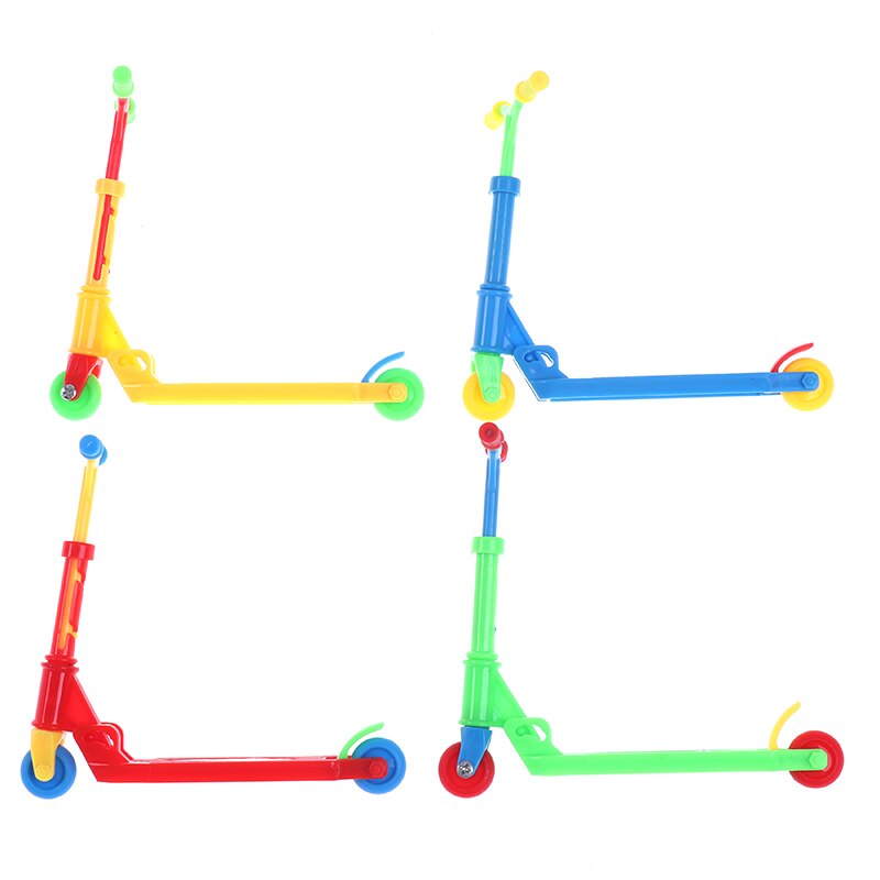 Mini Scooter de dos ruedas juguete educativo para niños monopatín diapasón Color aleatorio
