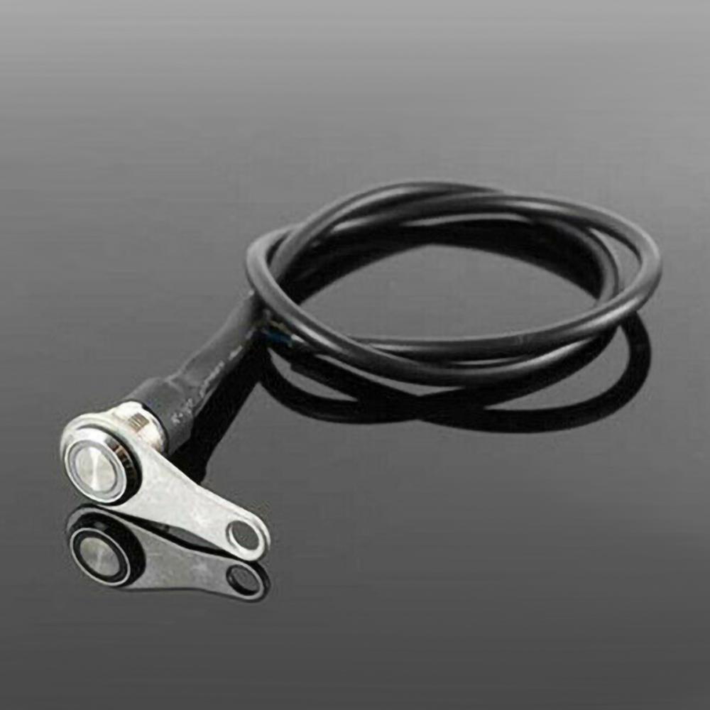 1pcs Stainless Steel LED Motorcycle Switch ON-OFF Handlebar Adjustable Mount Waterproof Switches Button DC12V Fog Light