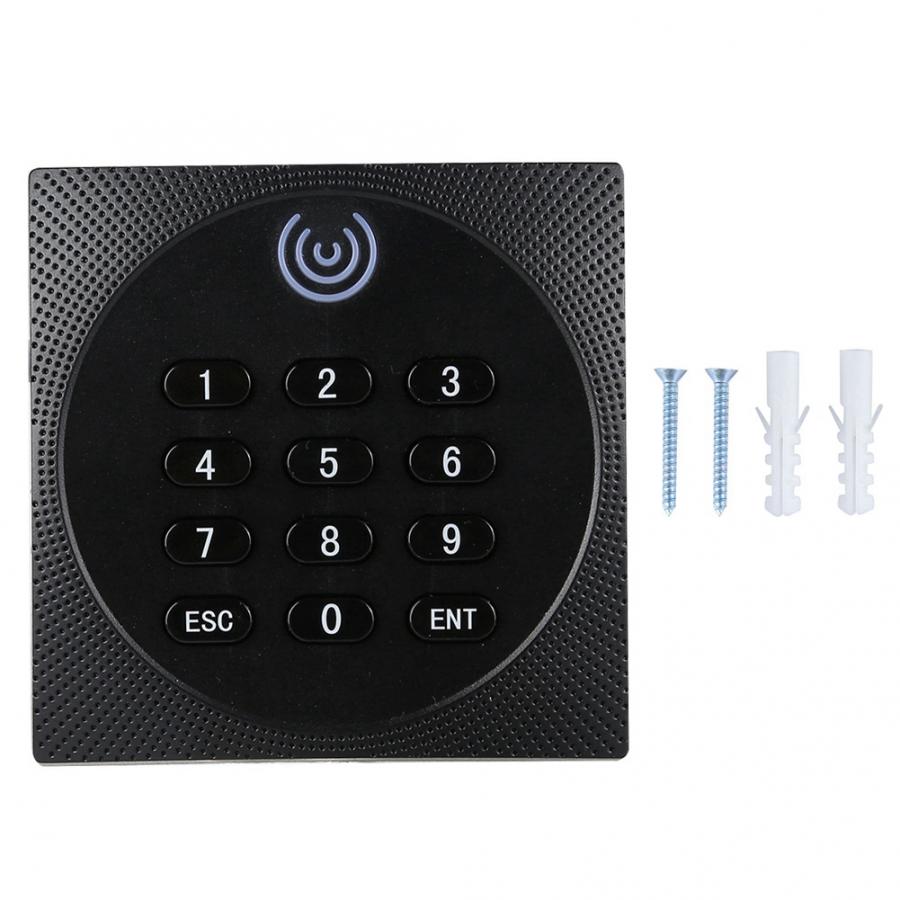 125 khz  wg26 rfid tilgangskontroll kortleser vanntett id passord tastatur tilgangskontrollsystem