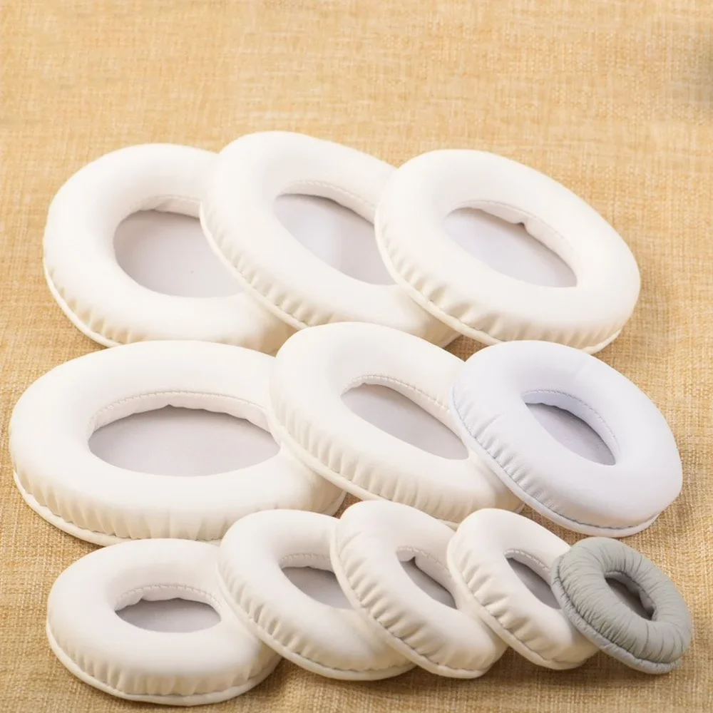 2 uds 45/50/55/60/65/70/75/80/85/90/95/100/105/110MM almohadilla para auriculares almohadilla para oreja esponja cubierta para auriculares accesorios para auriculares