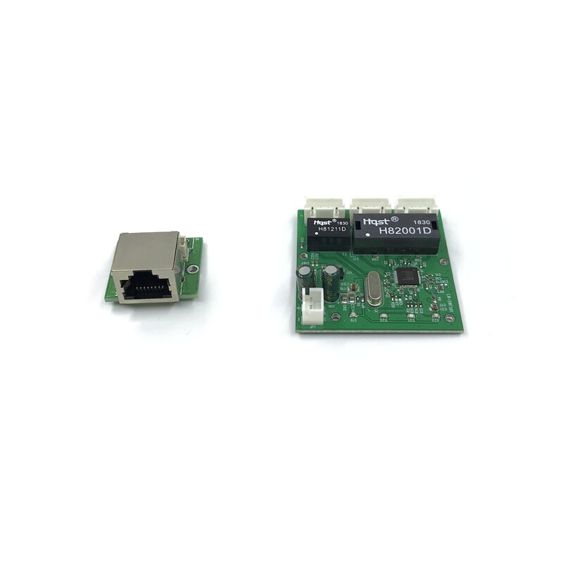 OME 3 Häfen Schalter modul PCBA 4 Stift Header UTP PCBA Modul mit LED-anzeige Schraube See positionierung Mini PC daten OEM Fabrik: Transfer Modul3Hafen