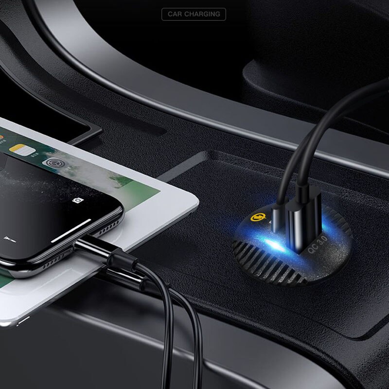 Adaptador de cargador rápido para coche, dispositivo resistente al agua, 12V, 24V, QC3.0, USB, 18W, tipo C, PD, para SUV, coche, barco, camión, tableta marina, teléfono móvil, GPS