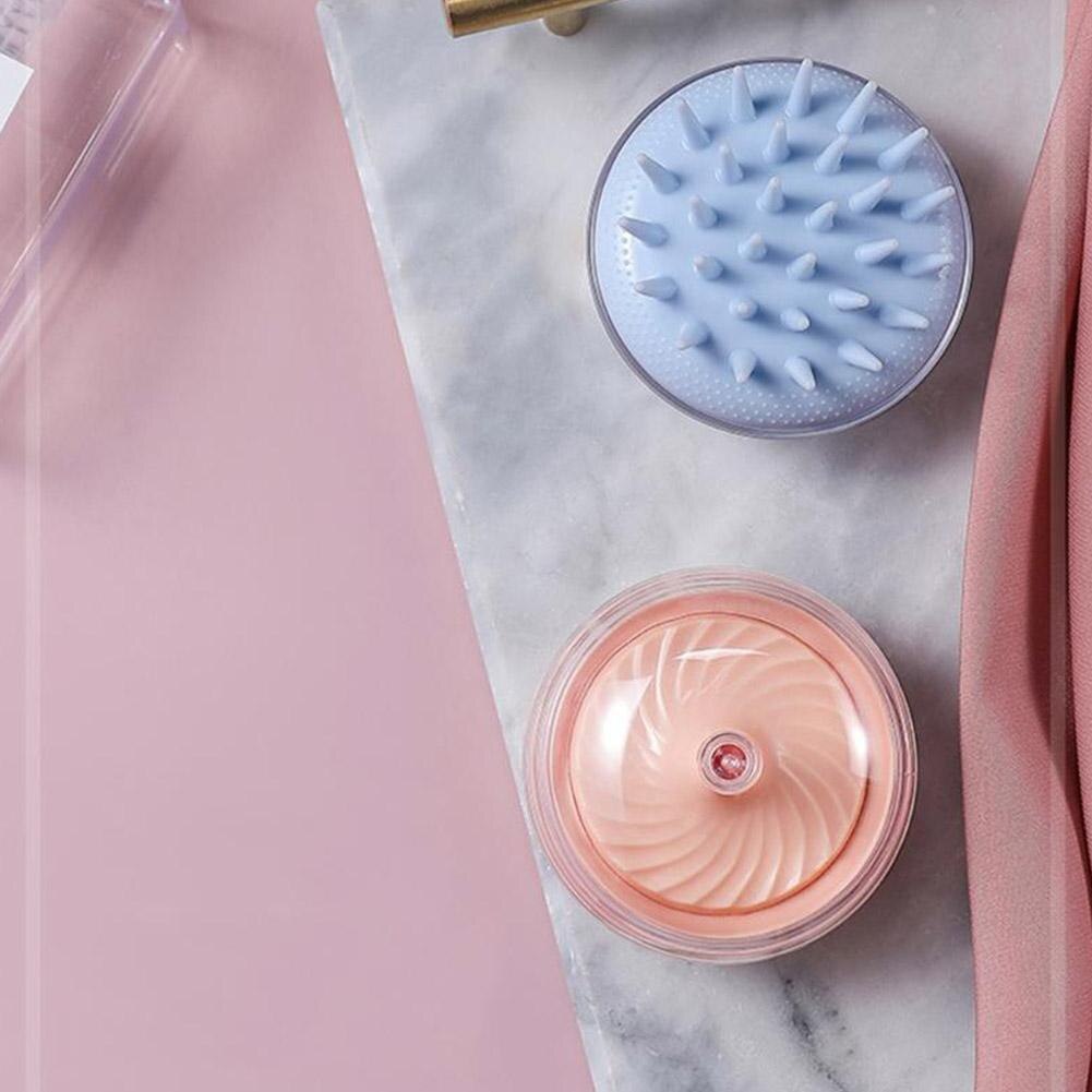 Silicone Head Body Scalp Massage Brush Silicone Shampoo Brush Hair Washing Comb Shower Brush Bath SPA Scalp Massager