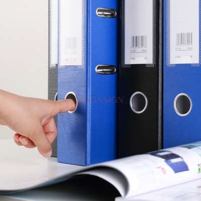 A4 Binder Punch Folder 2 Hole Data Folder Office Personnel File Folder