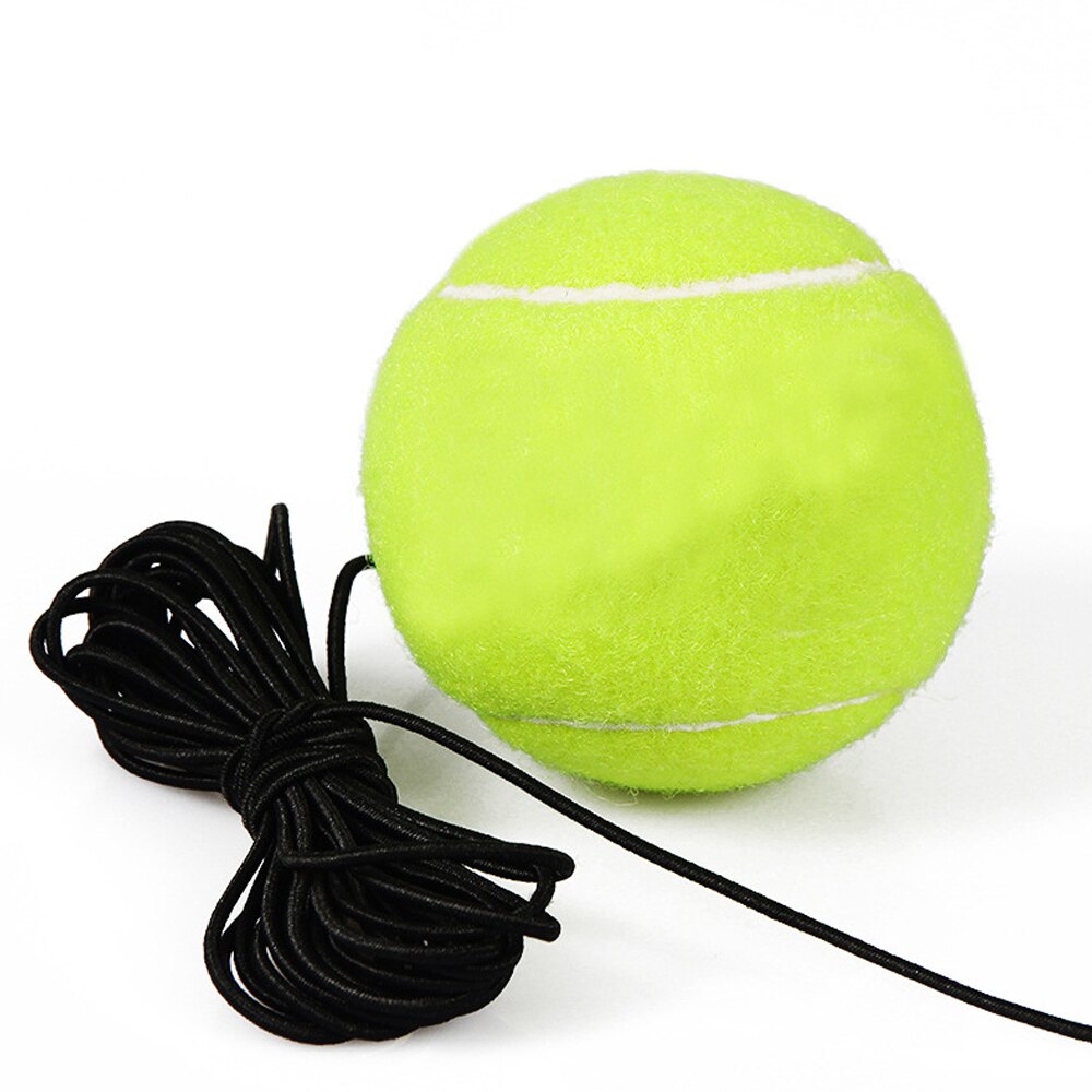 Tennisbold træner selvstudium baseboard spiller træning hjælpemidler værktøjsforsyning med elastisk reb base elastisk reb bold