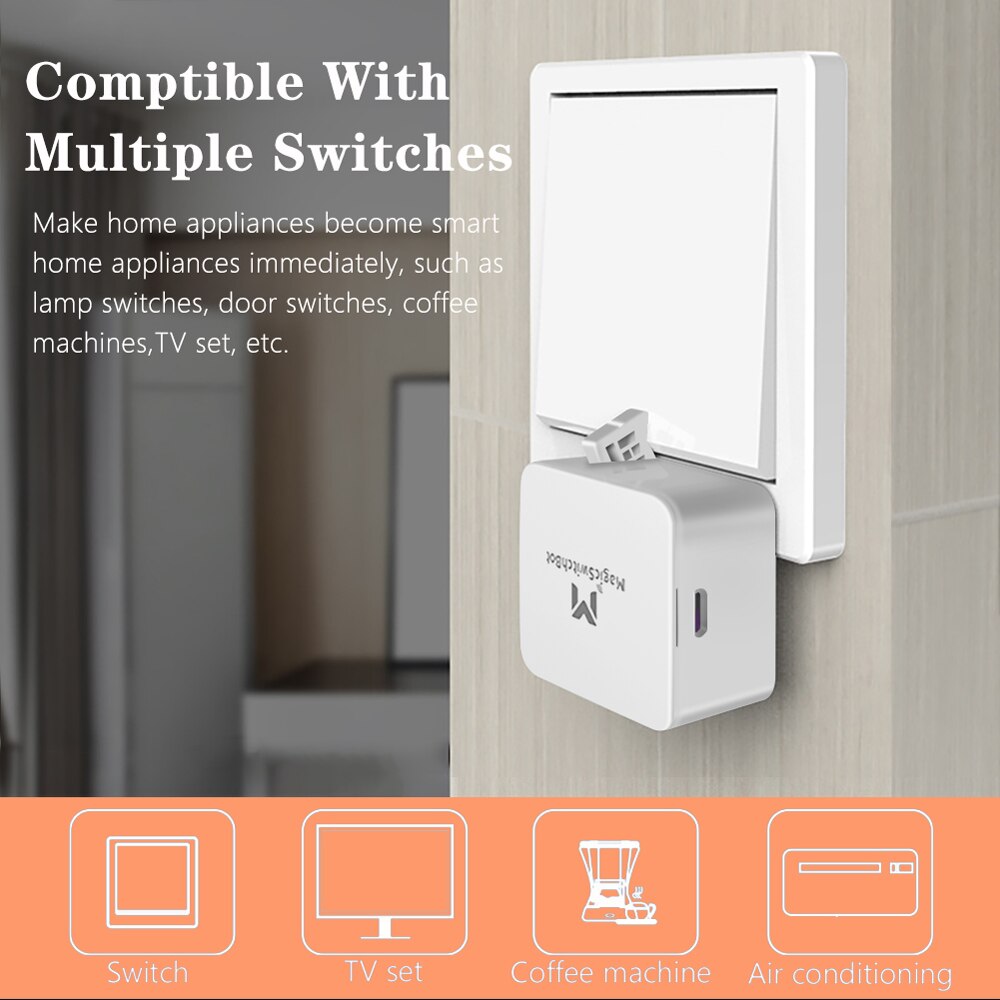 Switch Smart Switch Smart Switch Bot Smart Home Wireless Switch Phone Bluetooth App Control Switch For Lamp TV Door switch