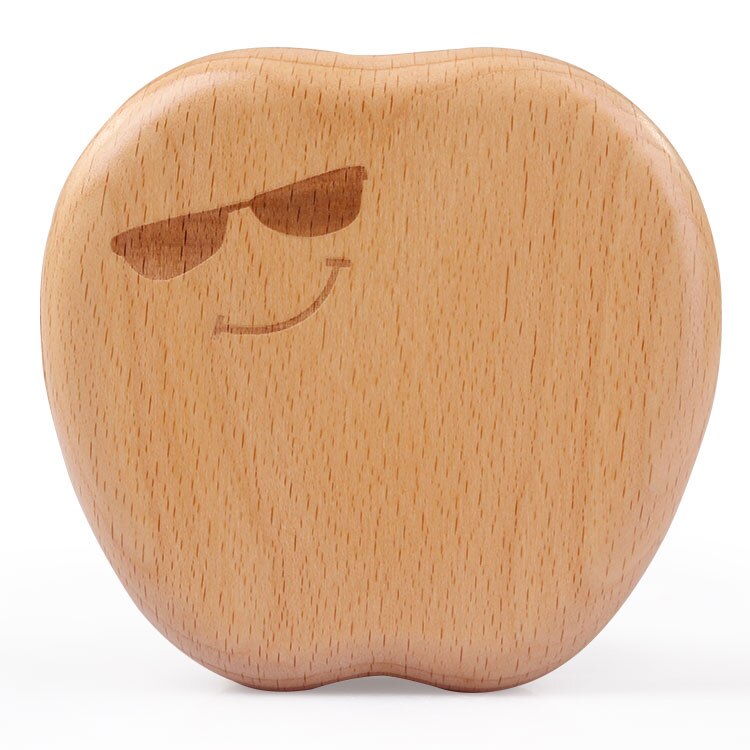 Baby Houten Tanden Doos Besparen Tanden Organizer Babymelk Tanden Kinderen Tanden Verzamelen Tand Fairy Houten Meisje Jongen Tand Doos 3-6years