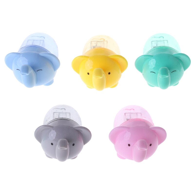 Taille-crayon éléphant dessin animé Kawaii, fournitures scolaires et de bureau, papeterie Q6PA