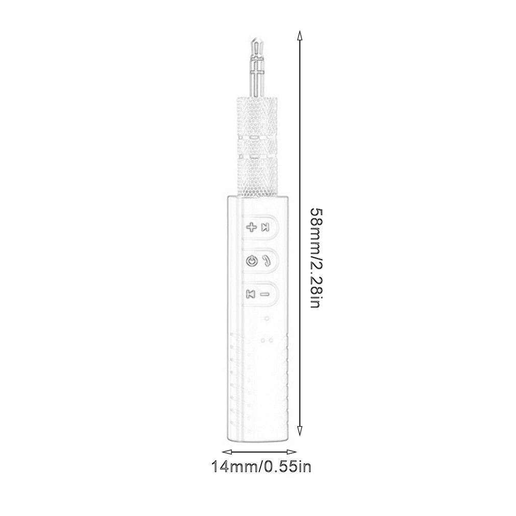 AUX Y-2 Car Receiver Wireless Speaker Receiver Wireless Headset Audio Receiver Wireless Portale Durable