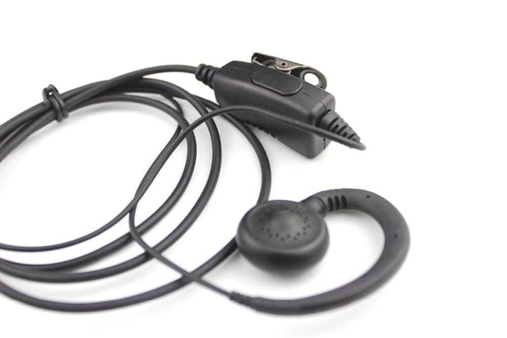 G Earhook-auricular para Motorola Radio SL1K SL1600 SL1M SL7550 SL4000 SLIK Moto TRBO Radio Walkie Talkie PTT