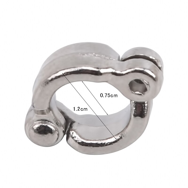 Papegaai Been Ring Enkel Voet Chain Vogel Ring Outdoor Vliegende Training Vogel Benodigdheden Activiteit Openen Stand Accessoires