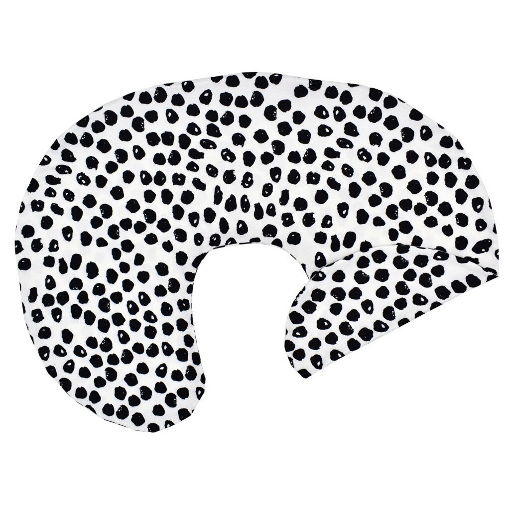 Oreiller d'allaitement en forme de U pour -né, coussin de taille en coton, soins pour bébé