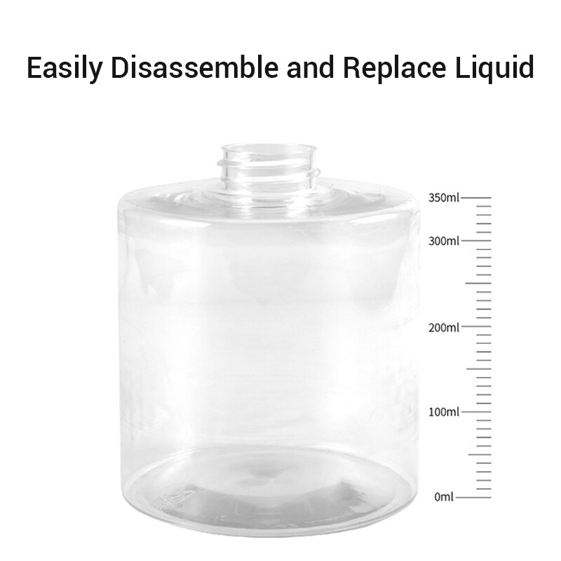 Xiaomi-dispensador automático de jabón con batería recargable, fácil de reemplazar, espuma inductiva o Gel para lavadora, líquido y Gel opcional