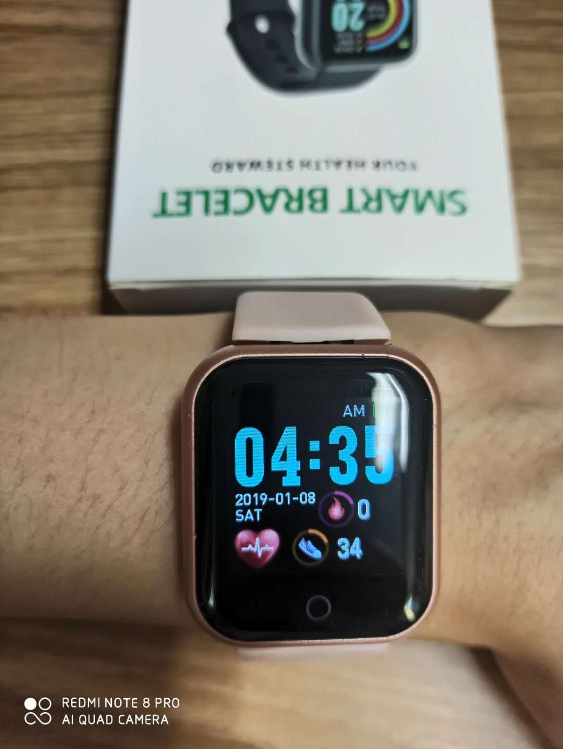 Reloj Y68 montre intelligente filles garçons Smartwatch électronique horloge intelligente étudiants enfant Sport montres intelligentes amazfit gts