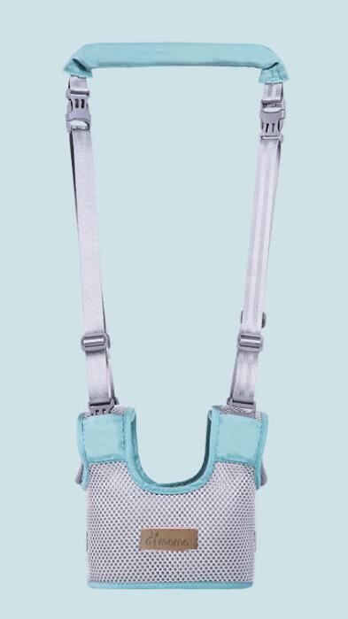 8-36 mesi Baby Walker Assistant cintura per bambini imbracatura di sicurezza per bambini guinzaglio zaino per guinzaglio per bambini imbracature da passeggio guinzagli: Cielo Blu